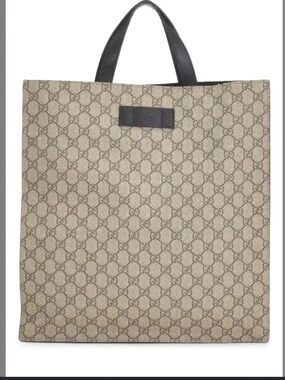 Gucci Black top Handle Tote with Crossbody Option. Beautiful Condition.